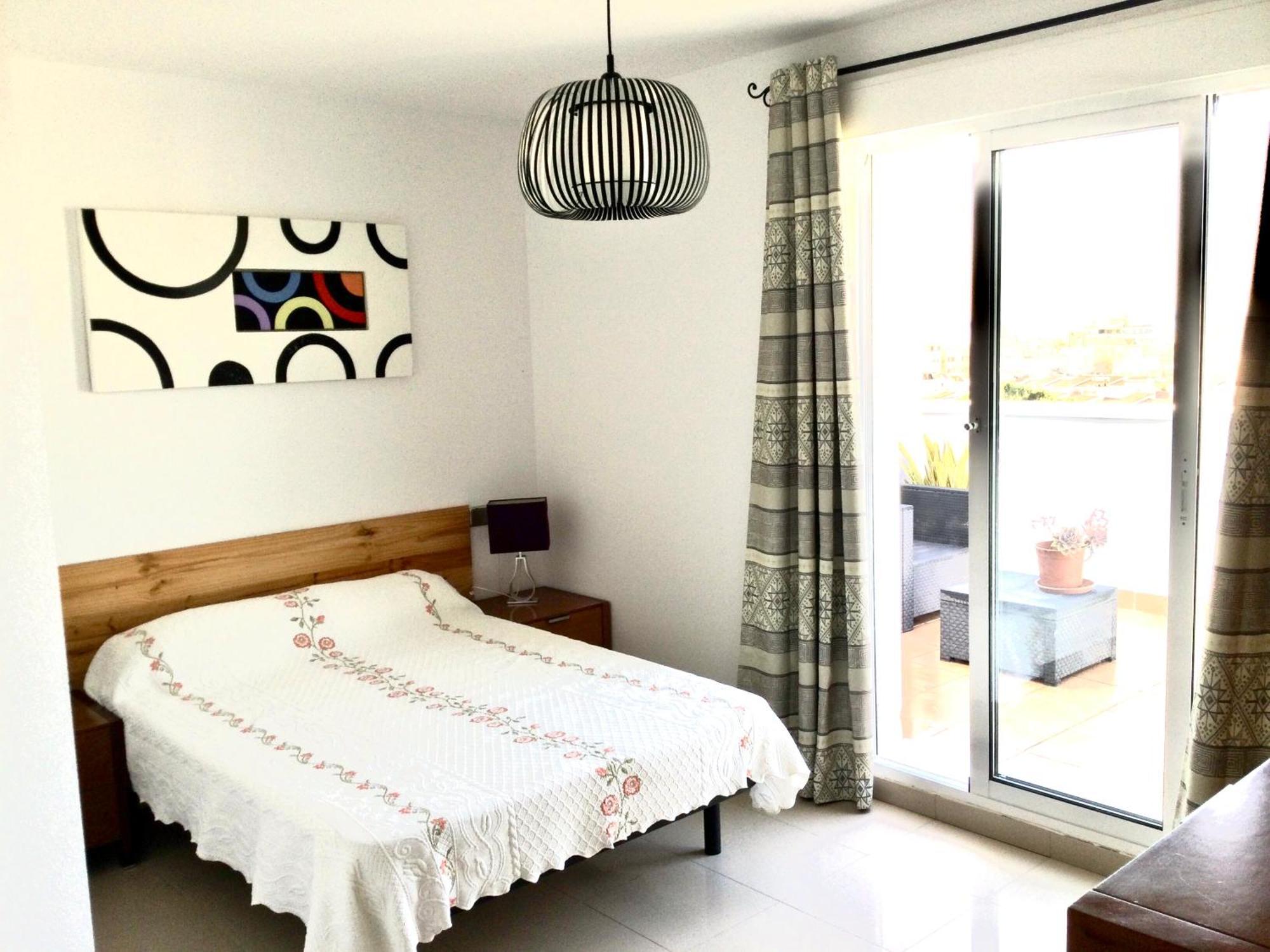 Appartement La Perla Azul Playa - Terraza Al Sol à Roquetas de Mar Chambre photo