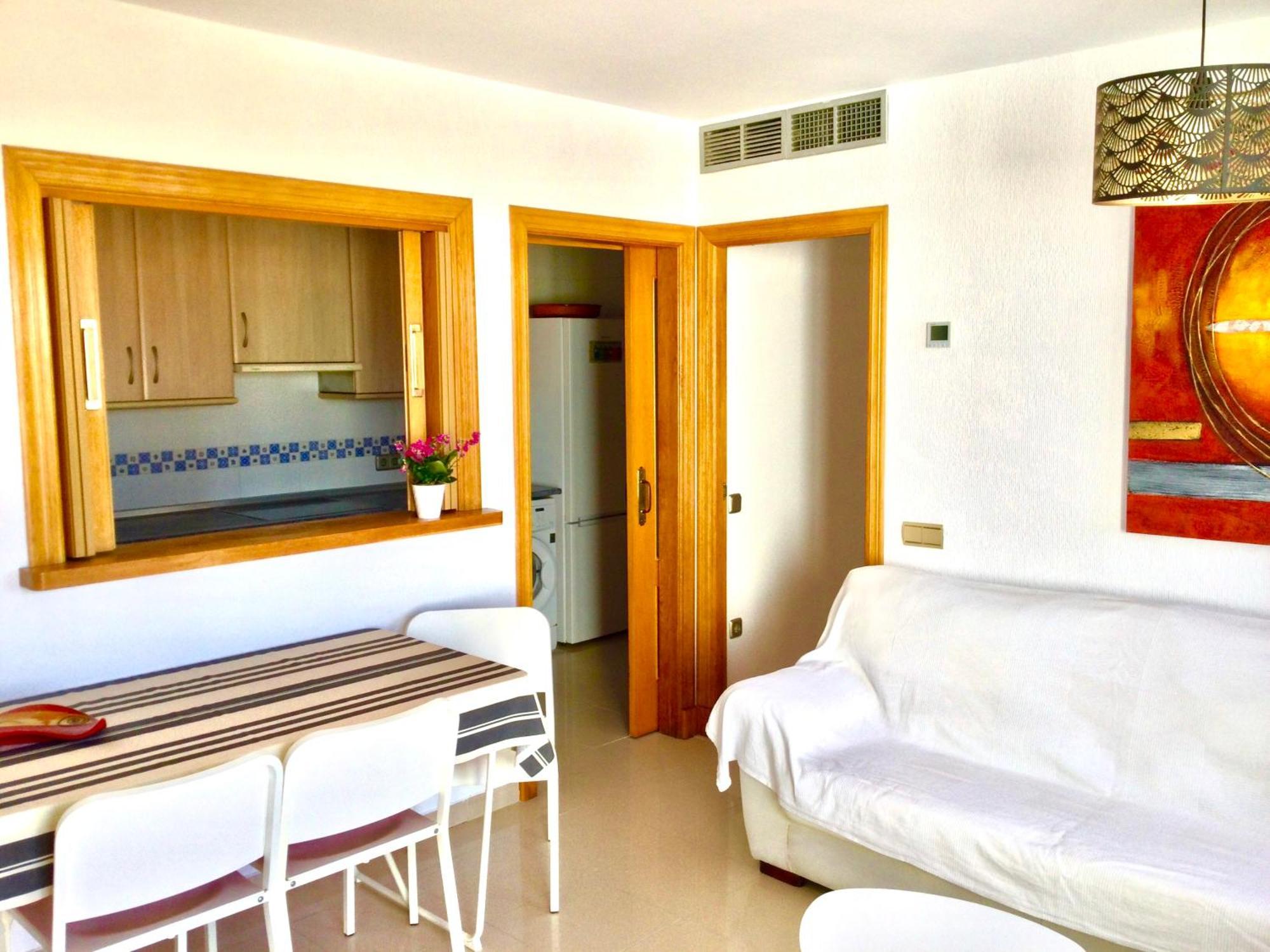 Appartement La Perla Azul Playa - Terraza Al Sol à Roquetas de Mar Chambre photo