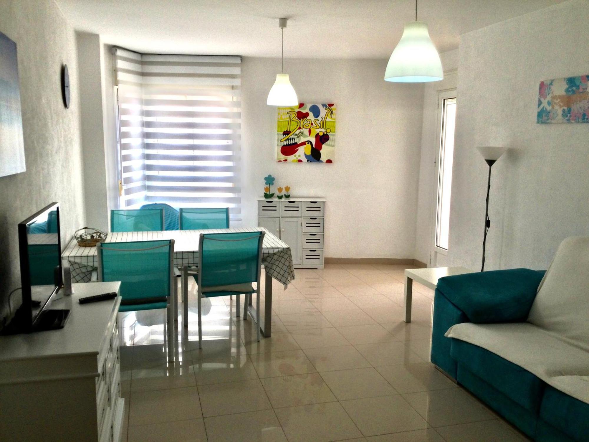Appartement La Perla Azul Playa - Terraza Al Sol à Roquetas de Mar Chambre photo